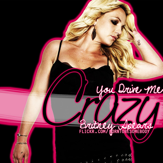 Britney Spears (You Drive Me) Crazy CD Cover