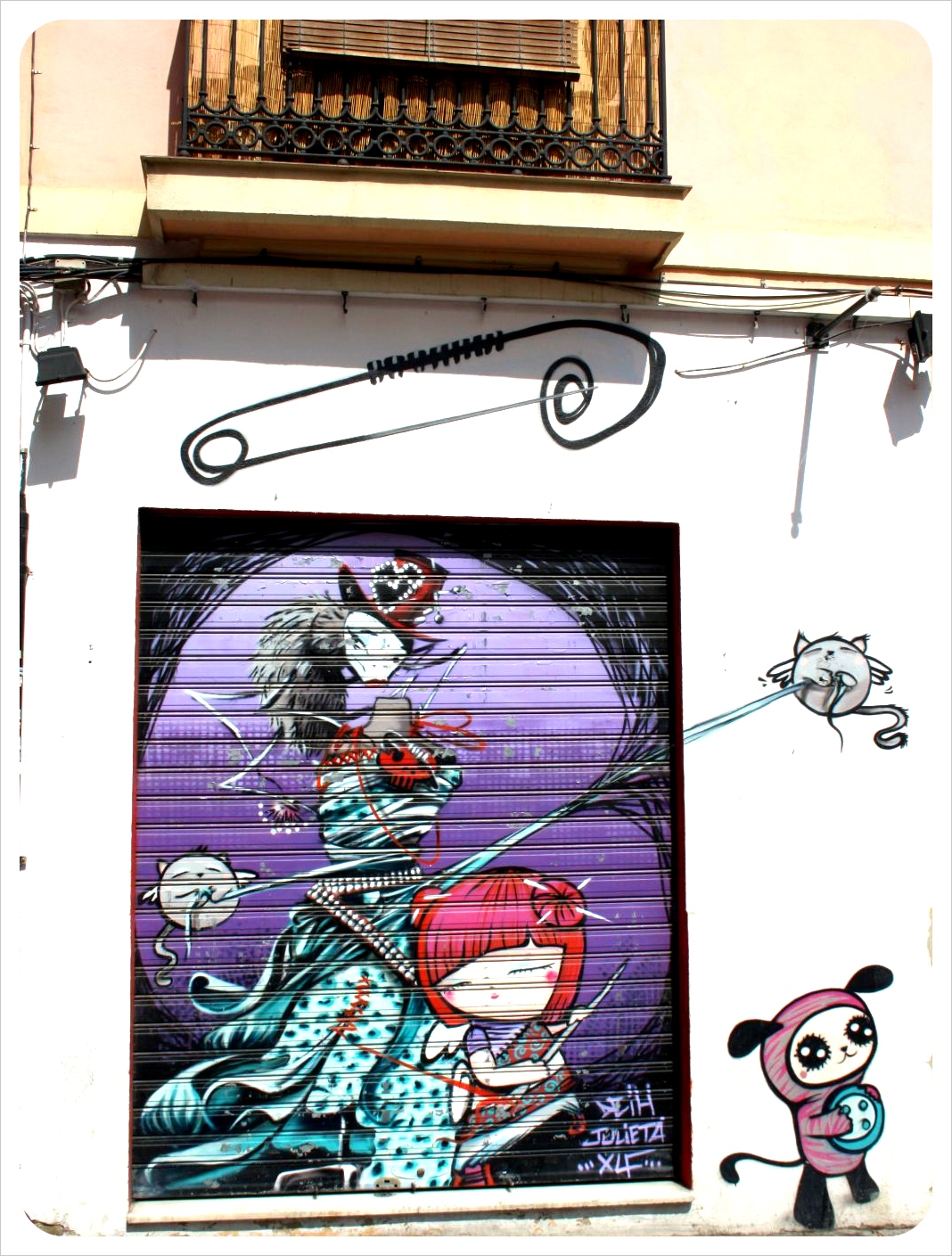 valencia painted store front