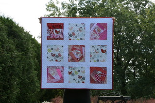 Fat Stash Bee - 1st Quilt Finished