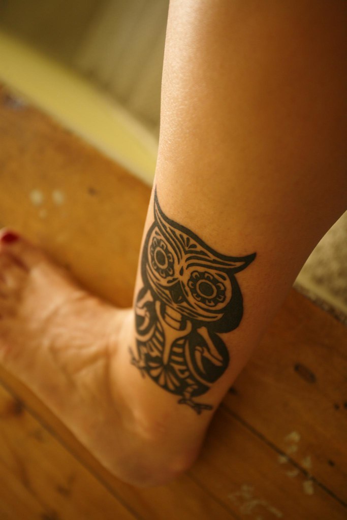 Owl Henna Tattoo - Etsy