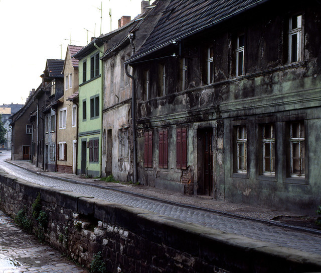 Street Scene, Eisleben DDR (East Germany) 1984