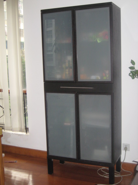 Ikea Bjursta Glass Door Cabinet 700 Rmb Paid 2000 Black Flickr