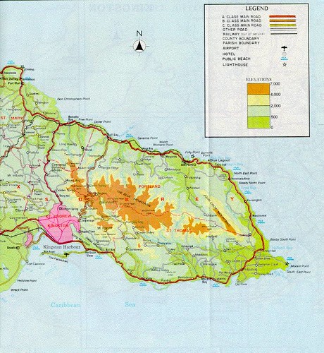 map of eastern jamaica