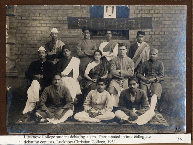 Lucknow College student debating team (1931)