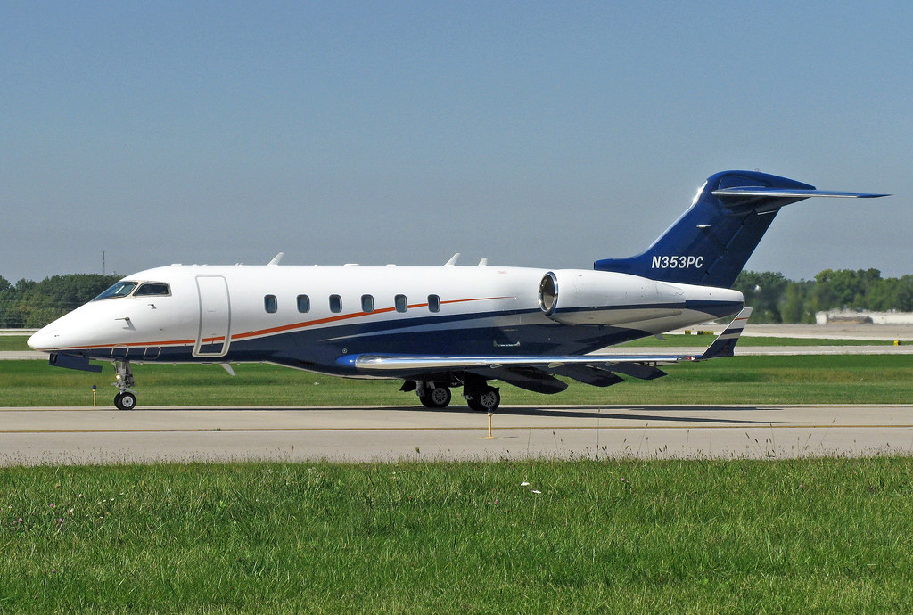 N353PC Bombardier BD100 Challenger 300 at KCLE PNC Financ… Flickr