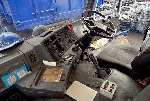 A working cab