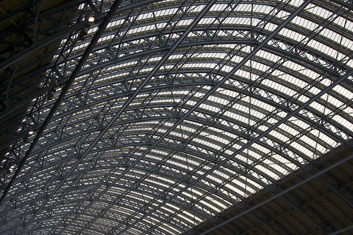 47/187 | The roof at St Pancras train station. | Rob Wells | Flickr