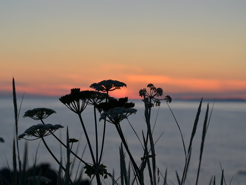sunset shetland stniniansisle