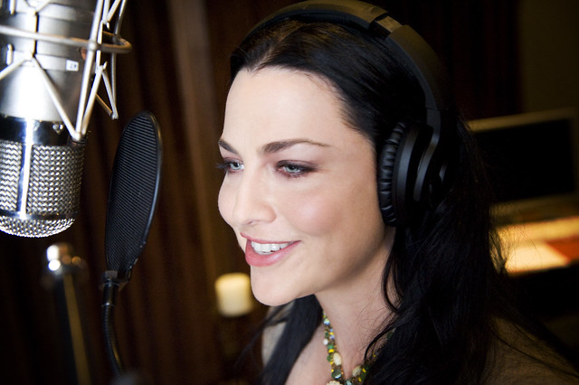 Amy Lee In The Studio
