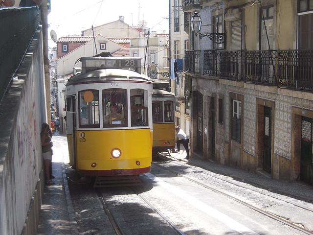 Lisboa - cliché de Lisboa = Tram