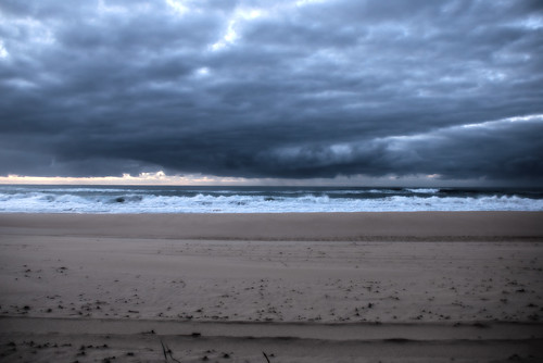 ocean beach clouds sunrise au australia nsw newsouthwales hdr laurieton dunbogan