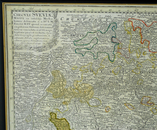 Southwest Germany - 1745 (Detail)