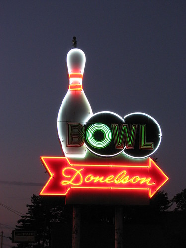 county alley neon tn nashville tennessee bowl bowling davidson donelson