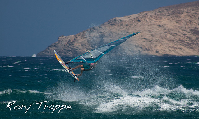 Windsurfing Off Mykonos