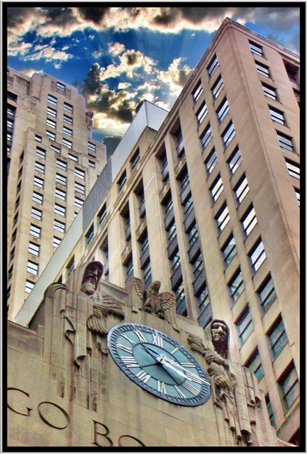 Chicago IL ~ Chicago Board of Trade Building  ~ Clock
