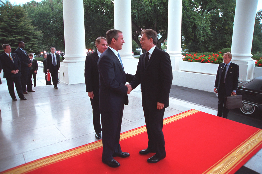911: President George W. Bush with Prime Minister of the U… | Flickr