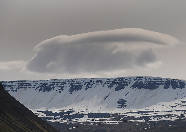 Lenticular Cloud over Ísafjörður