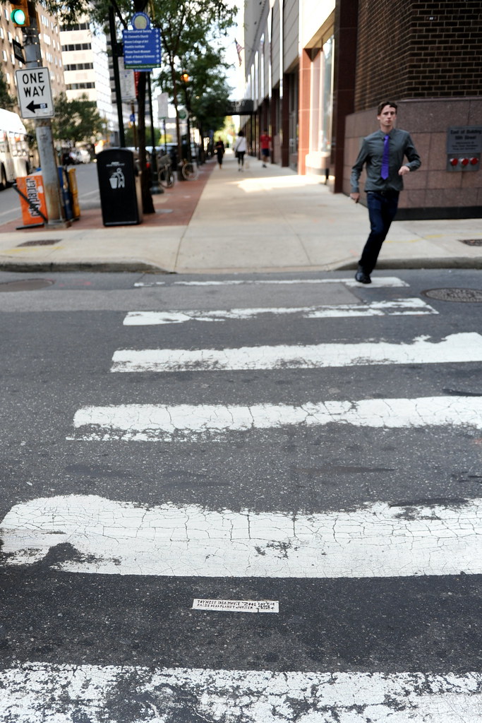 Philadelphia Toynbee Tile Location of the Toynbee tile in… Flickr