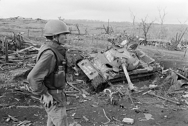 Vietnam War 1972 - Photo by Bruno Barbey