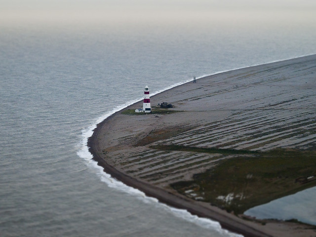 Orfordness Lighthouse aerial image