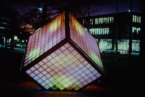 Illumicube at night | by ArchivesACT