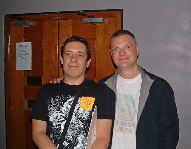 Me with Andy Bell after the show