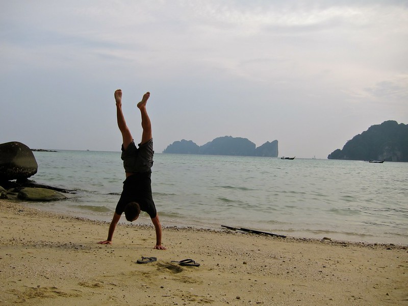 Koh Phi Phi Don Handstand