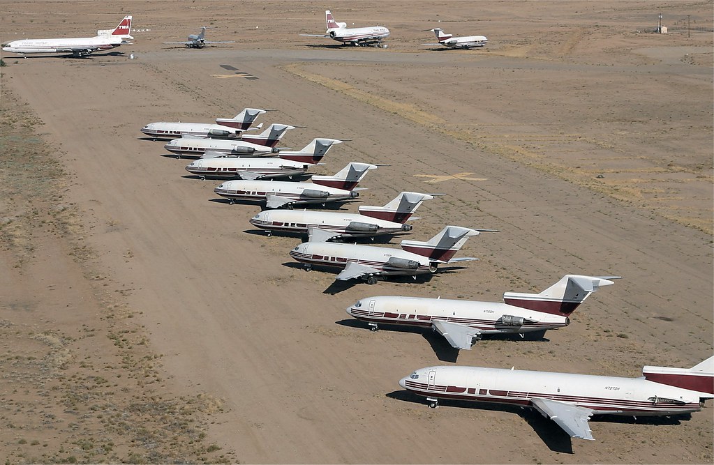 Aircraft in Storage | 18th July 2007., Kingman, Arizona, USA… | Michael ...