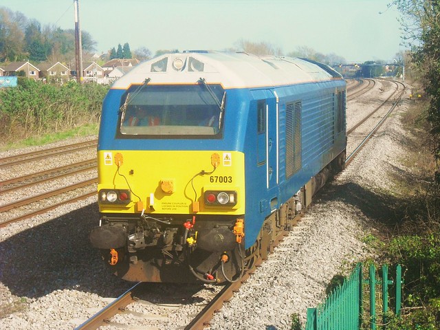 ATW 67003 passing Magor