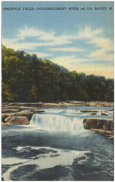Ohiopyle Falls -- Younghiogheny River off U.S. Route 40