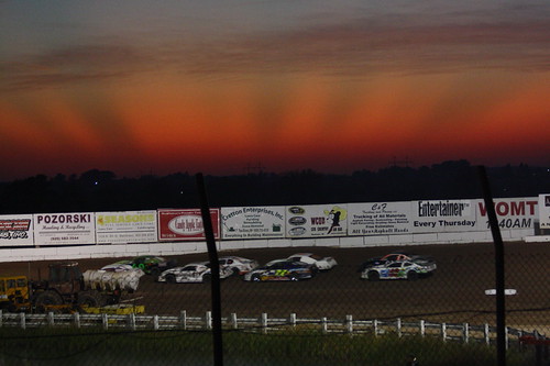 10.7.11 141 Speedway Creek Classic - Sun setting over Grand Nationals by royal_broil, Very interesting sunset