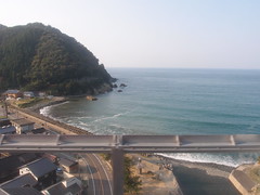 餘部橋りょうから臨む日本海/Japan Sea