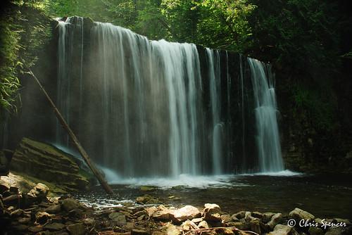 ontario waterfalls flesherton hoggsfalls