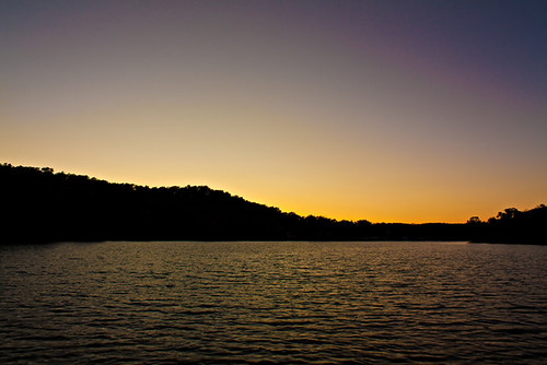 sunset lake missouri lakeoftheozarks ozarks hahatonka