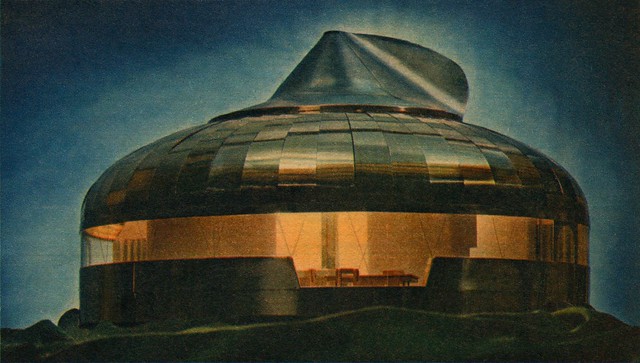 Model of House Dymaxion House with Ventilator