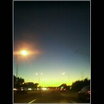 Car Sunset Tollway