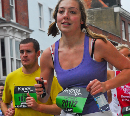 Rachael running. Great South Run | Gail Baird1 | Flickr