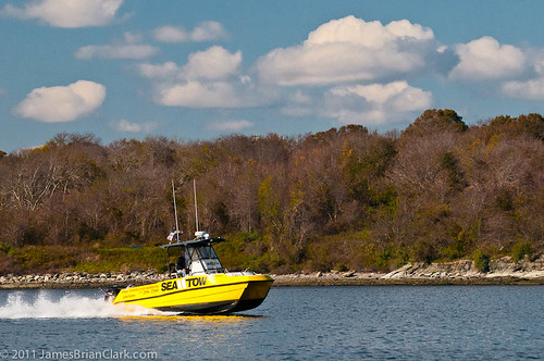 Sea Tow | Narragansett Bay, Rhode Island (Photo by James Bri… | Flickr