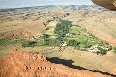 Hole-In-The-Wall Ranch aerial 2