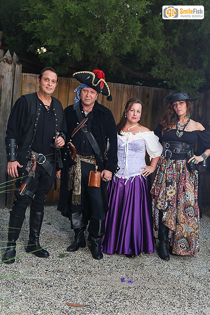 Pirate Fashion Photobooth St. Augustine Colonial Quarter