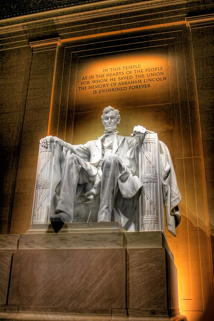 Washington D.C. - Lincoln Memorial Abraham Lincoln 02