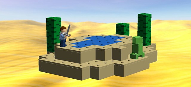 LEGO Minecraft Set: Desert