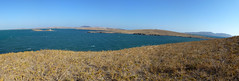 Panorama of 'Turk's Head Island' and West Mudros peninsula