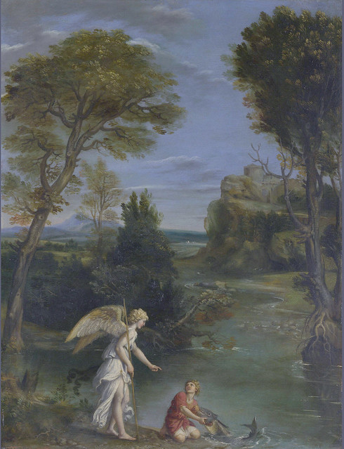 Tobias and the archangel Raphael