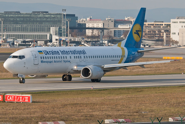 Ukraine International Airlines Boeing 737-4Y0 UR-GAM (76599)