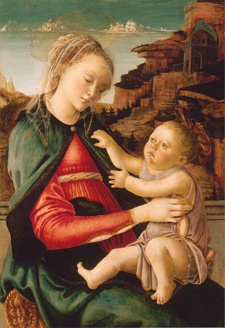 Sandro Botticelli, Madonna mit Kind / Madonna Guidi (Madonna with Child)