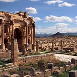 The Arch of Trajan - Timgad, Algeria