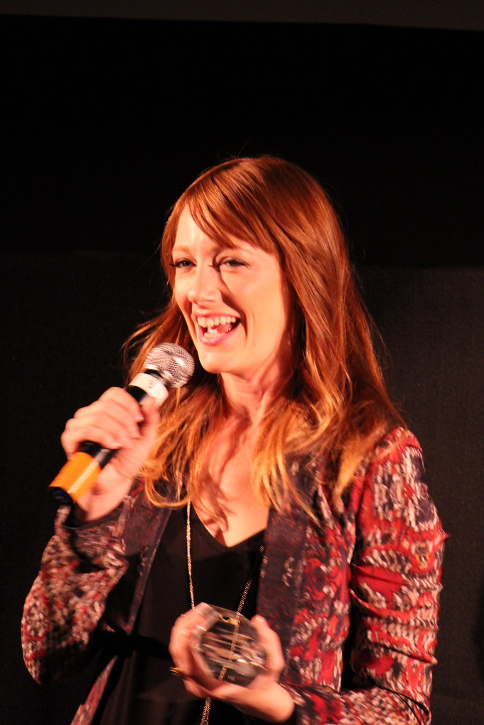 Judy Greer laugh | Actress Judy Greer was presented the Star… | Flickr