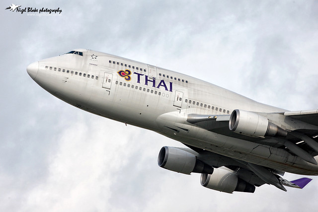 HS-TGL Thai Airways International Boeing 747-4D7