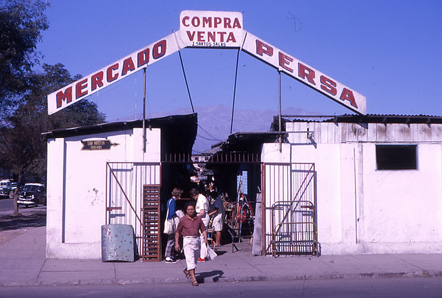 El Mercado Persa original, en Balmaceda y San Martin
